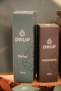 DRUP druppels om te relaxen en voor je immuniteit verkrijgbaar bij Vitality De Dommel